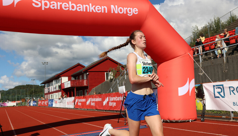 Knarvikmila 2025 - 10 km, Bethine Riise Carlsen tar fjerdeplass.