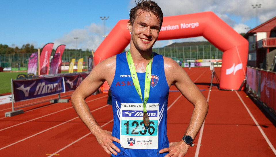 Jarand Blom vant halvmaraton i Knarvikmila