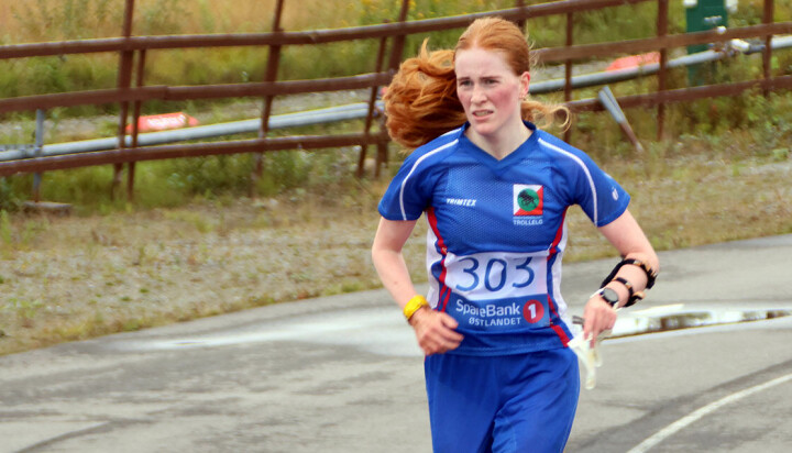 Sigrid Haugskott fra Trollelg vinner D19-20.
