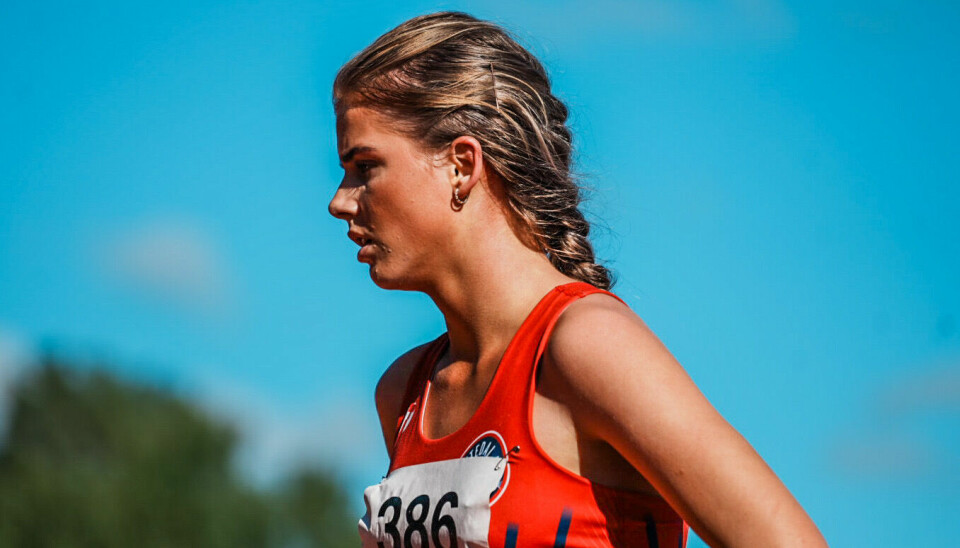 Ingrid Skaar ble ungdomsmester på 3000 meter i klasse J16.