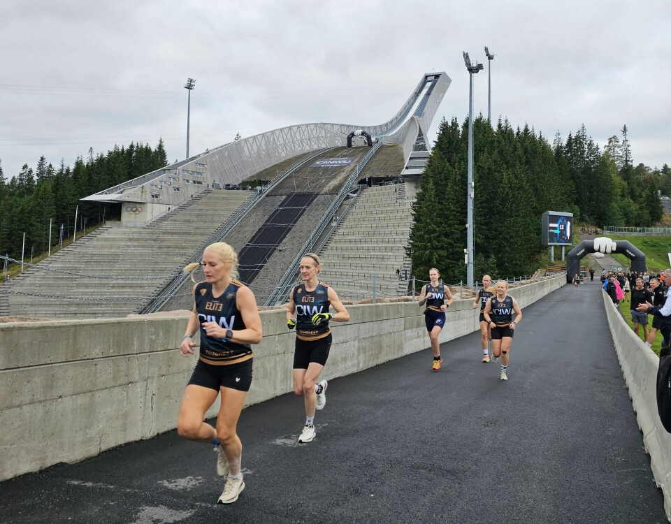 Eliteklassen for kvinner er i gang.