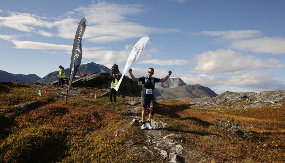 På Skattørfjellet- Skjervøys høyste topp.