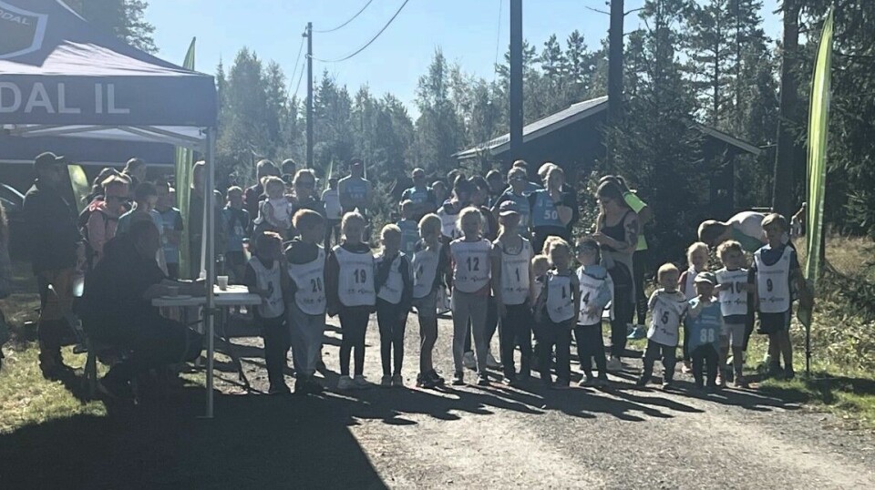 Modilten med god deltakelse i strålende vær