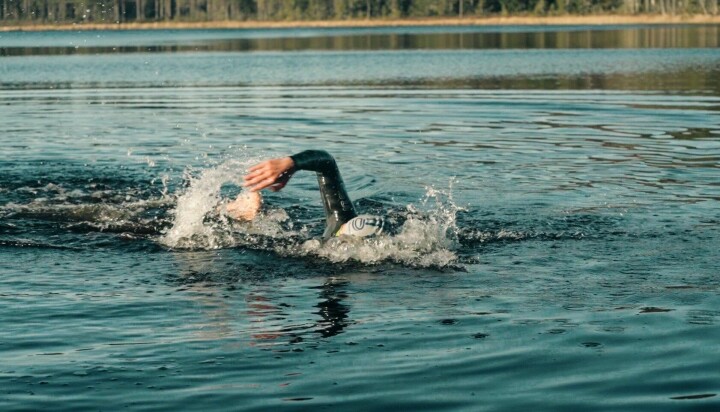 Kvalifisert til VM: I sin debut på fulldistanse kom Marius på andreplass i Ironman Switzerland nå i august, og han kvalifiserte seg dermed til VM på Hawaii i 2026.