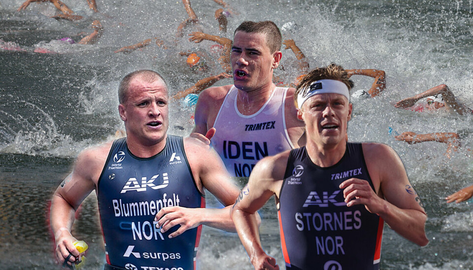 Kristian Blummenfelt, Gustav Iden og Casper Stornes er de norske håpene under VM Ironman, som går søndag 14. september i Nice..