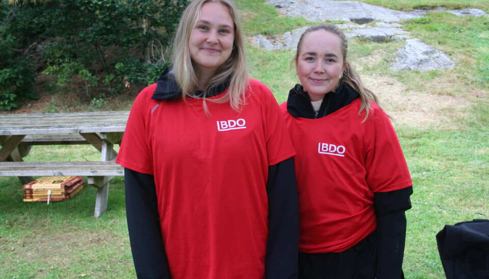 Arrangører fra BDO: Maiken Karine Austad til venstre, og Anna Kristine Størseth til høyre. Maiken Karine Austad til venstre, og Anna Kristine Størseth til høyre.