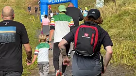 Far og sønn.