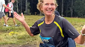 All grunn til å smile på motbakkeløp.