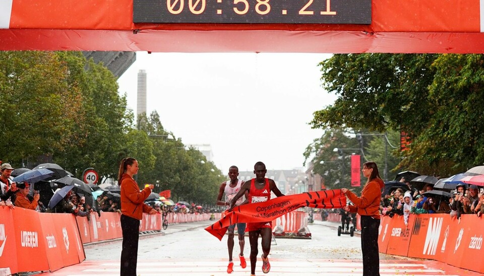 Nicholas Kipkorir vinner CPH Half på 58:23. kobenhavn halvmaraton cph half