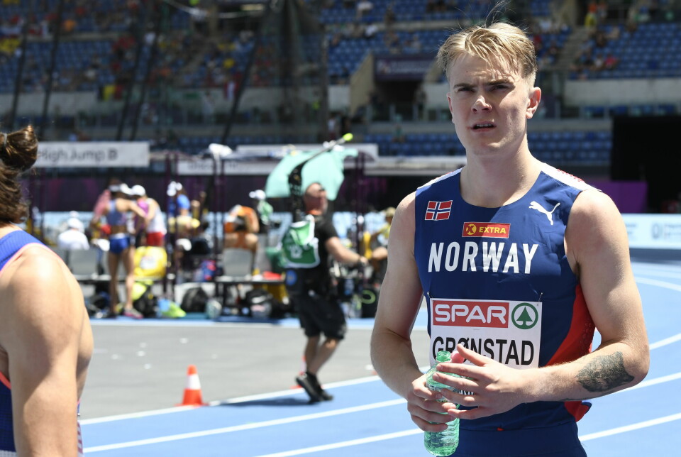 Tobias Grønstad kom seg ikke videre fra forsøket på 800 meteren i VM.