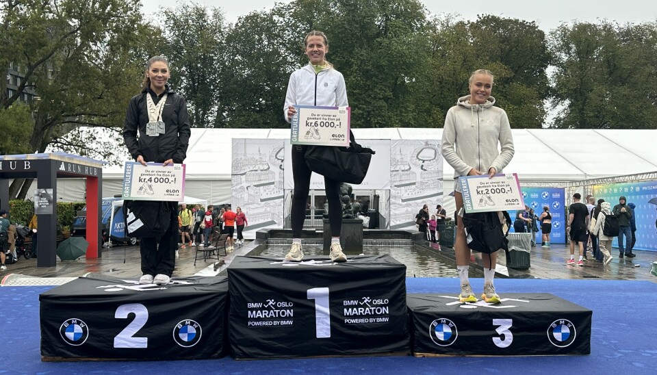 De tre beste kvinnene på Trippelen. De tre beste kvinnene på Trippelen.