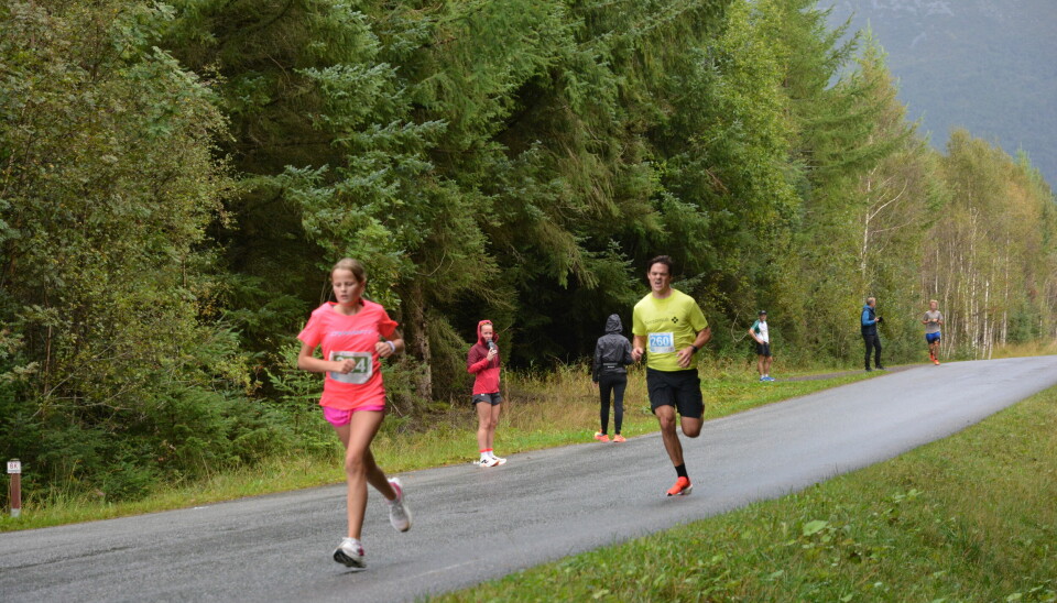 Fin framdrift i grønne og fine omgivelser. Romsdal 5/10/Halv/Hel