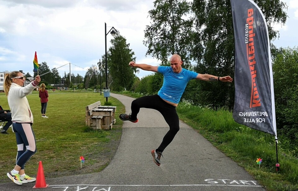 Uformelt: Det sosiale og sportslige står i fokus når Kondistreninga Elverum arrangerer løp.