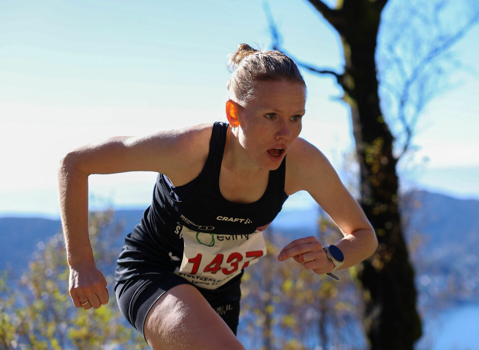 Karoline Holsen Kyte vant i dag Stoltzekleiven Opp for 5. gang.