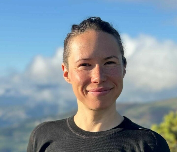 Yogainstruktør: Elisabeth Stubberud er ansvarlig for yogatreningene i Mar de Pulpi.
