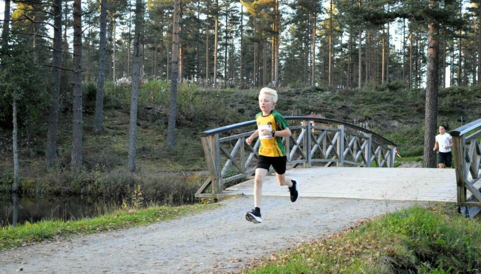 Fabian Vibekken (12). løp innlandet kongsvingerkarusellen liermoen