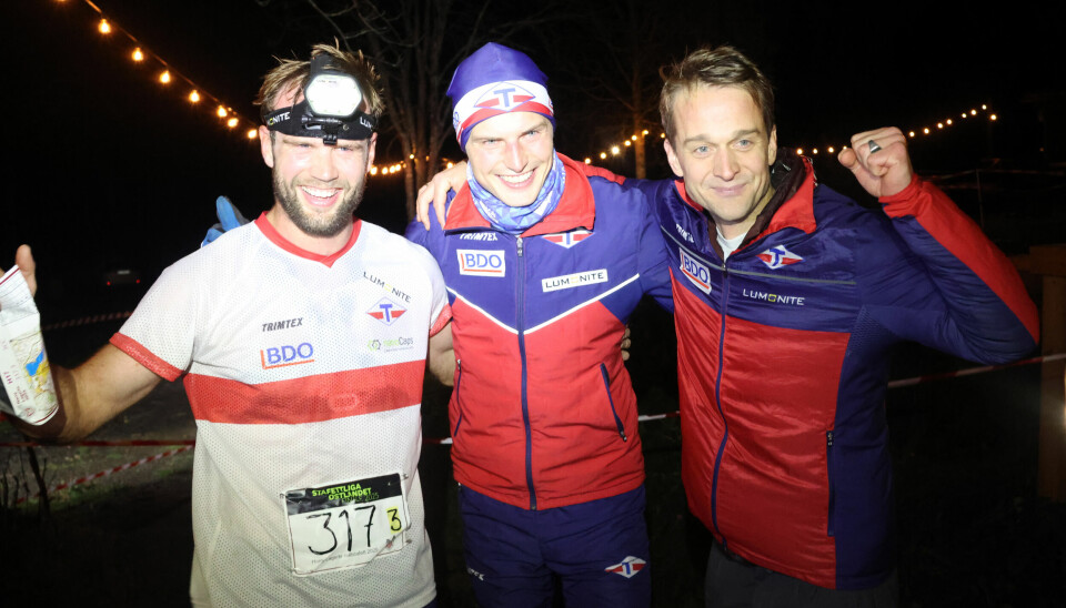 Tyrvings vinnerlag: Torgeir Tiltnes Nørbech, Emil Ahlbäck Løyning og Anders Tiltnes Brokstad.