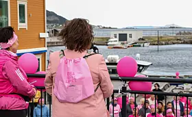 Rosa Sløyfe-løpet i Fosnavåg 4.okt 25