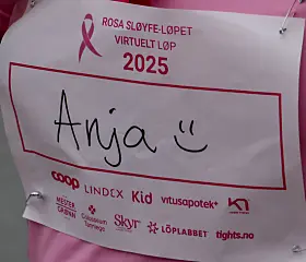 Rosa Sløyfe-løpet i Fosnavåg 4.okt 25