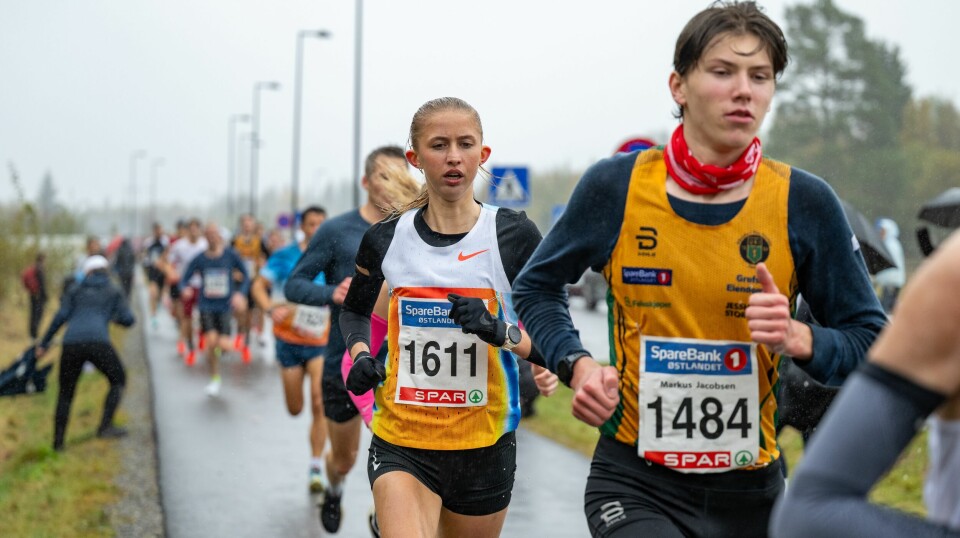 Wilma Bekkemoen Torbiörnsson satte ny aldersrekord på 5 km i det siste Ida Eide Minneløp