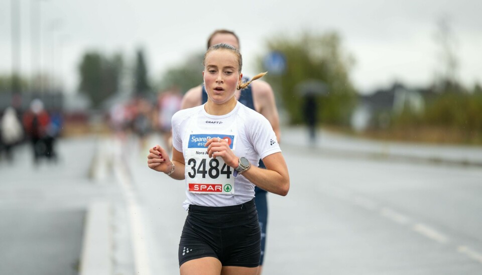 Treer: Nora Andersen norgesløpet 10 km akershus løp