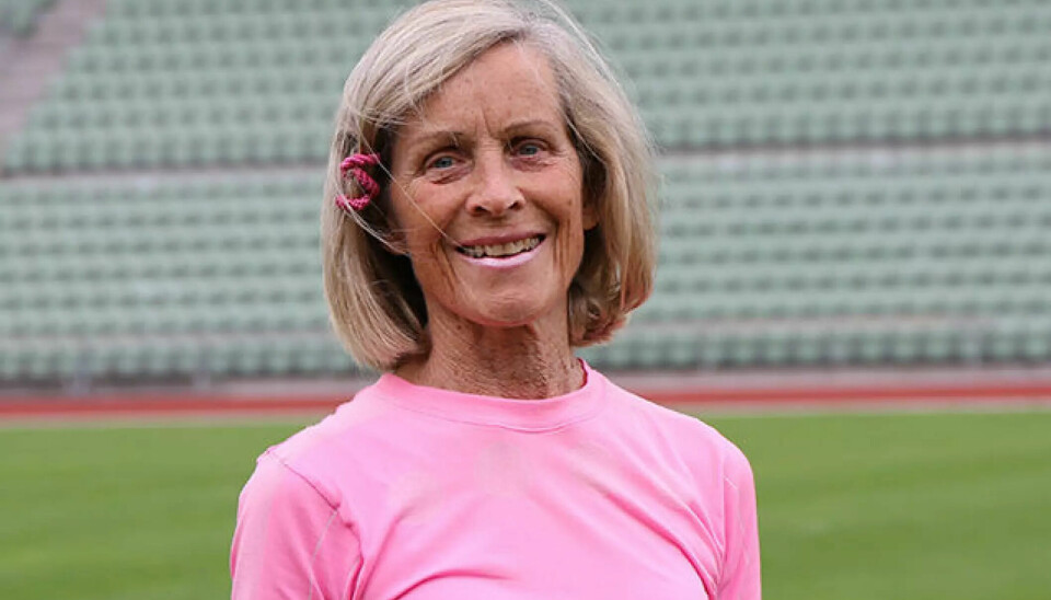 Eva Carlsen har vunnet mange medaljer fra internasjonale veteran-mesterskap. Dette er et bilde fra Kondisarkivet. Eva Carlsen har vunnet mange medaljer fra internasjonale veteran-mesterskap.