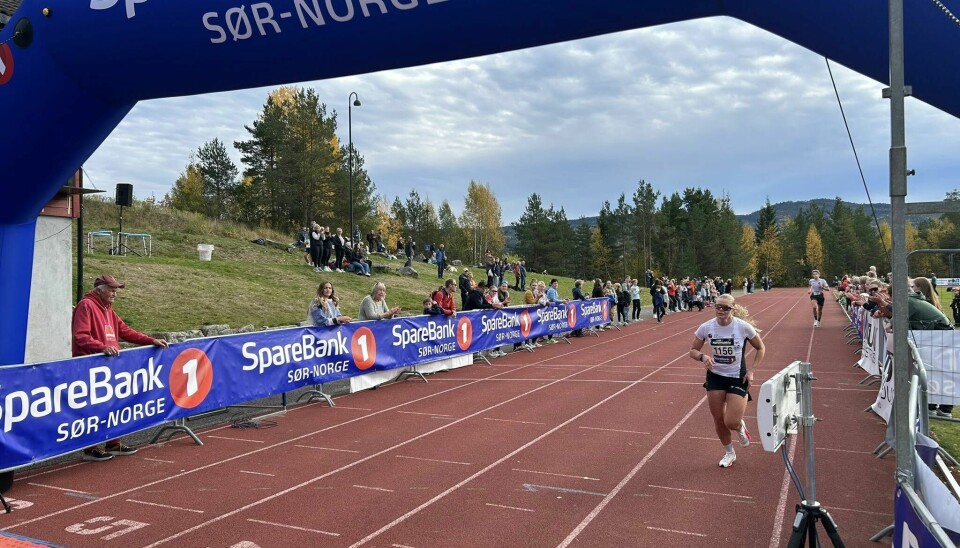 Hedda Østberg Amundsen løp inn til seier på 10 kilometeren. Hedda Østberg Amundsen løp inn til seier på 10 kilometeren.