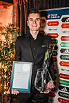 Jakob Asserson Ingebrigtsen (f.2000), Sandnes IL ble kåret til 'Årets navn i norsk friidrett'.