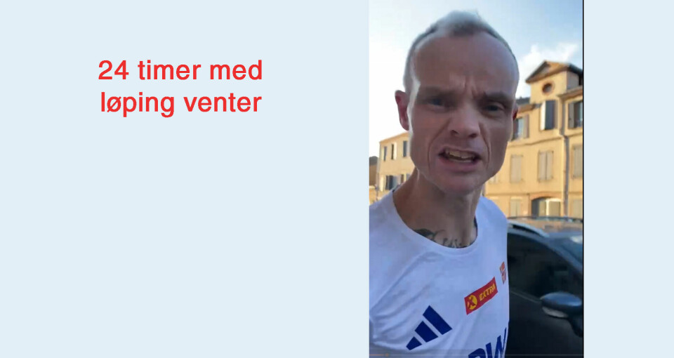 Bjørn Tore er klar for å løpe i 24 timer. Det står om en VM-tittel.