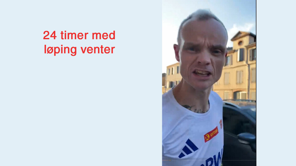 Bjørn Tore er klar for å løpe i 24 timer. Det står om en VM-tittel.