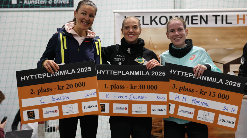 José Carlos Pinto og Kristine Eikrem Engeset vant Hytteplanmila