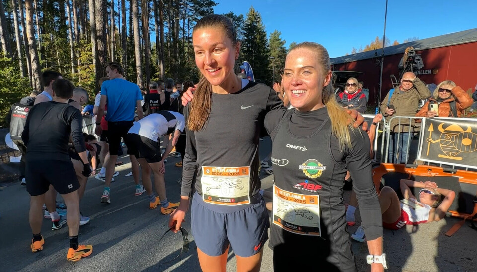 Caroline Johnson (t.v.) og Kristine Eikrem Engeset - de to beste kvinnene i dag. Caroline Johnson (t.v.) og Kristine Eikrem Engeset - de to beste kvinnene i dag.