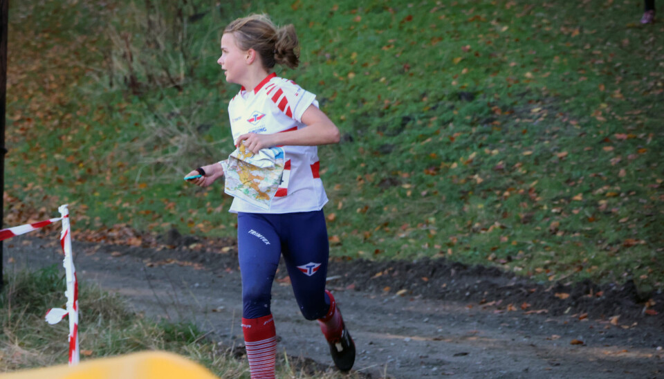Wilma Stopar nr 2 i D15-16 (Foto: Bjørn Hauge)