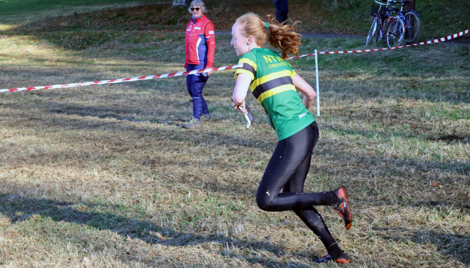 Ane Dyrkorn, NTNUI nr 2 i D21E (Foto: Bjørn Hauge)