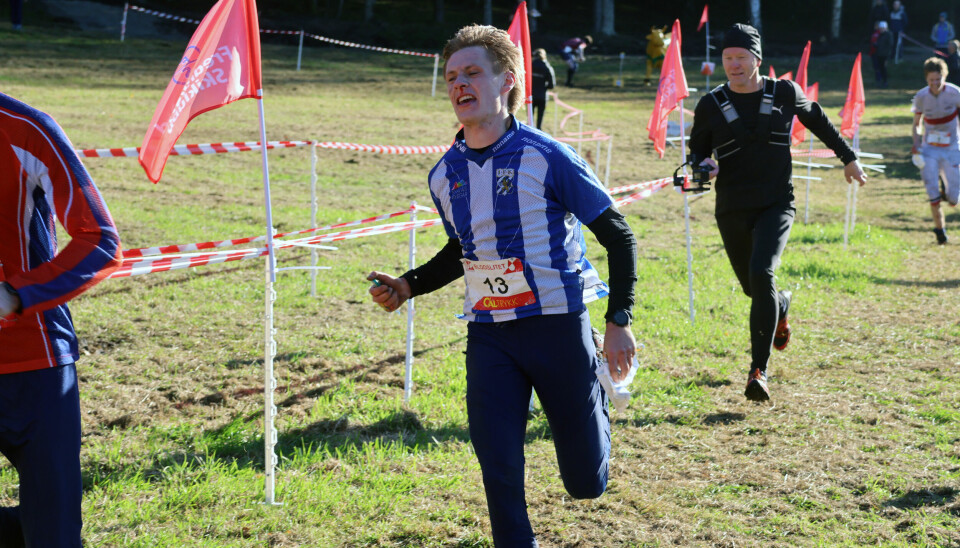 Ludvig Ek vinner H21E (Foto: Bjørn Hauge)