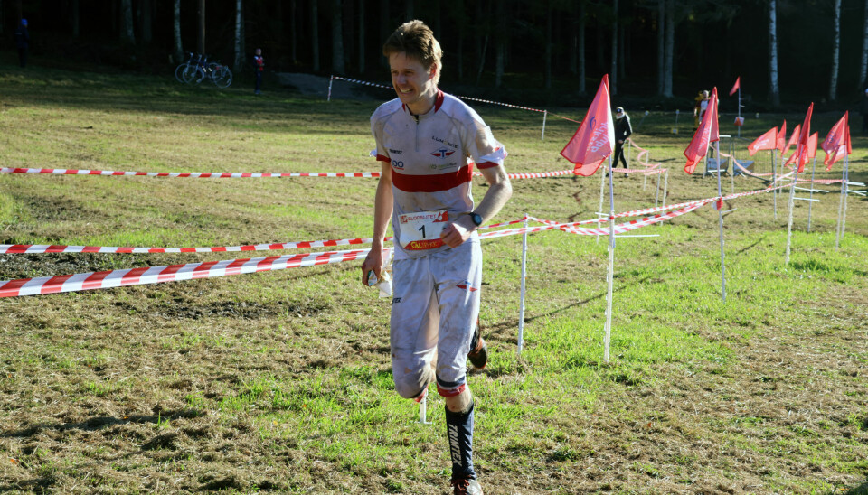 Hans Petter Mathisen nr 2 i H21E (Foto: Bjørn Hauge)