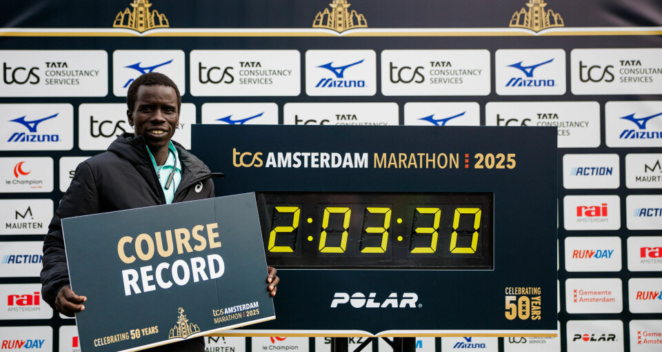 Geofry Kipchumba kronet den 50. utgaven av Amsterdam Marathon med ny løyperekord