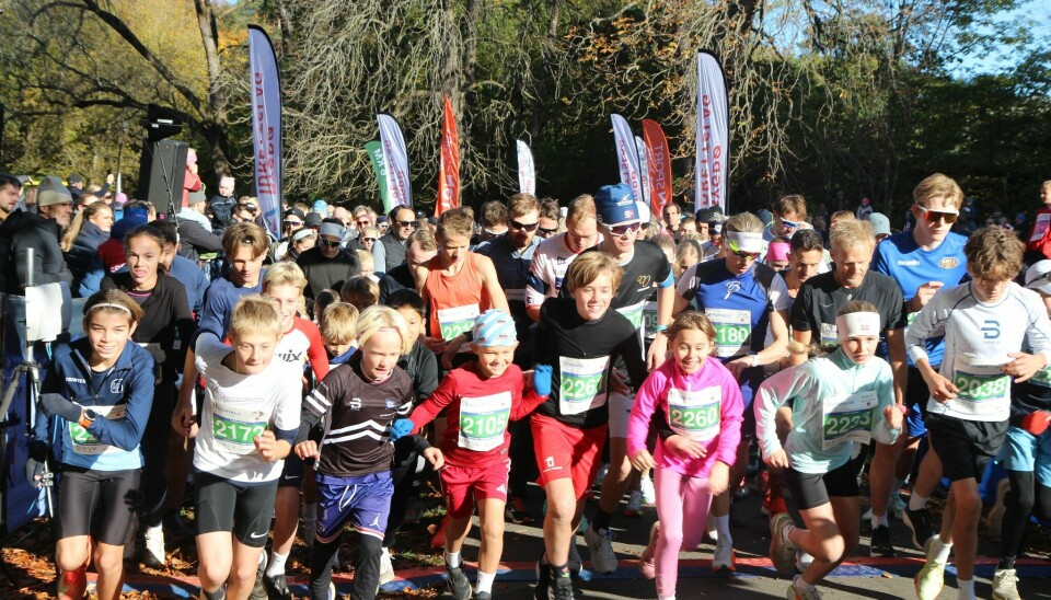 Ungdommelig energi og start på 6 km. Ungdommelig energi og start på 6 km.