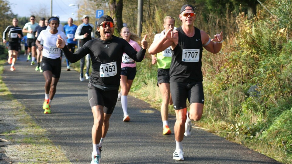 Strålende høstløp i Fana med over 500 til start i Bergen Maraton