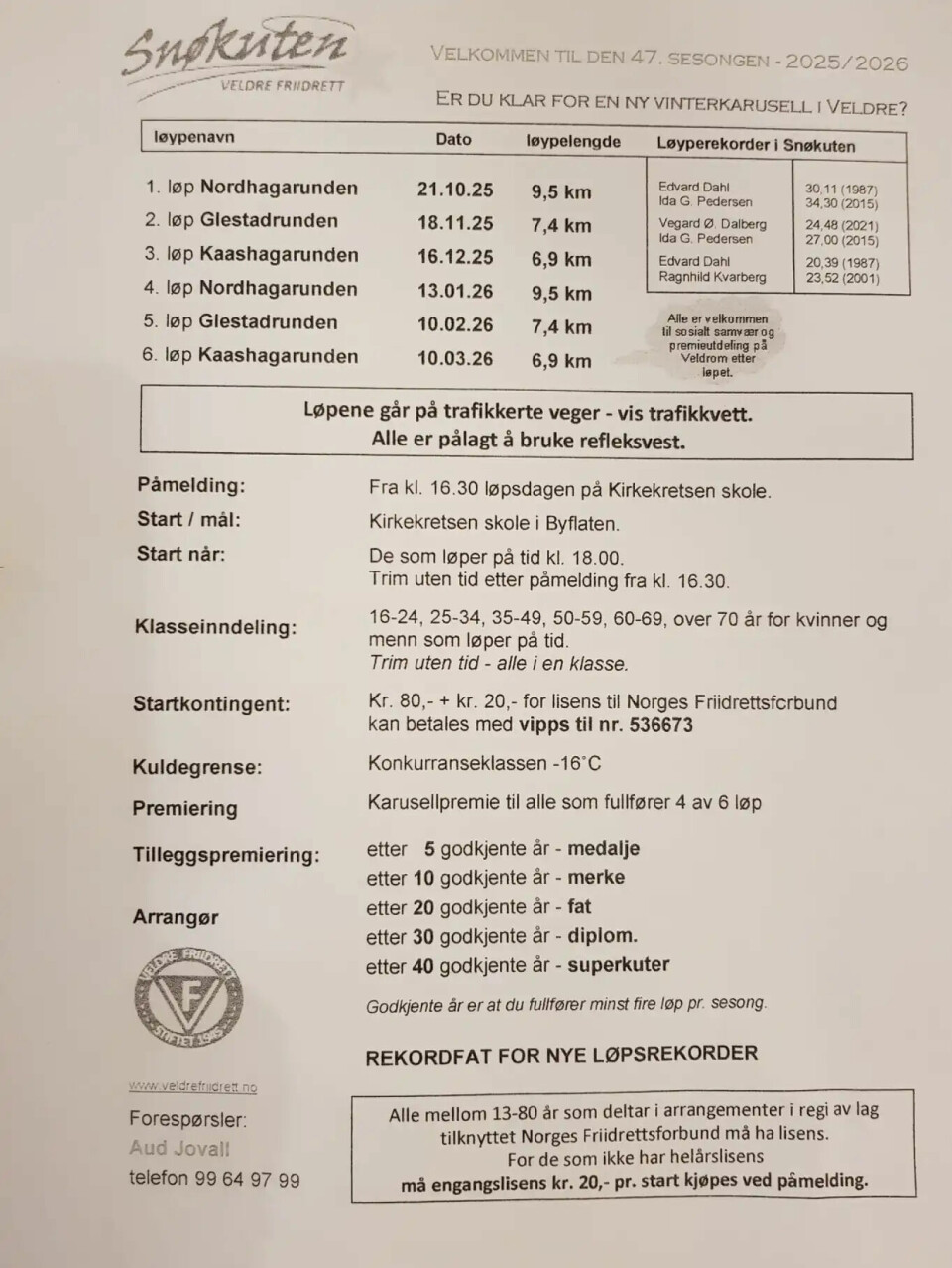 Sesongstart for vinterkarusellene i Innlandet på tirsdag