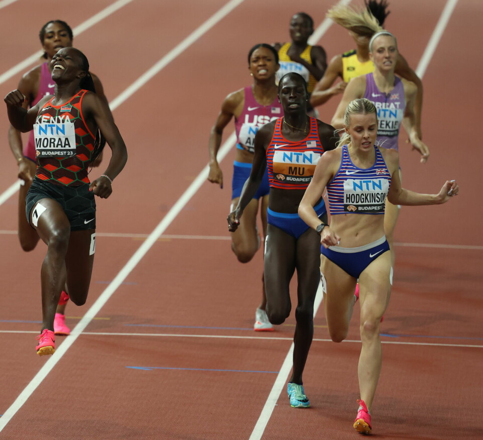 VM Friidrett 2023 Budapest - 800 meter kvinner finale