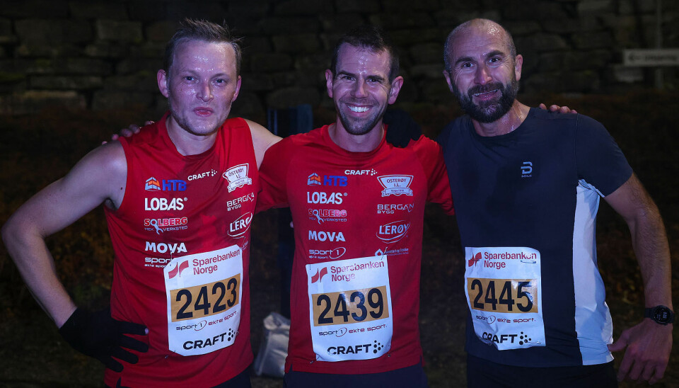 De tre beste menn: Tor Henning Erdal, Henrik Revheim, Sami Alp