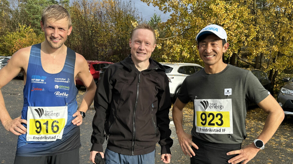 Resultater Fredrikstad maraton 2025 De tre beste menn i Fredrikstad maraton 2025.