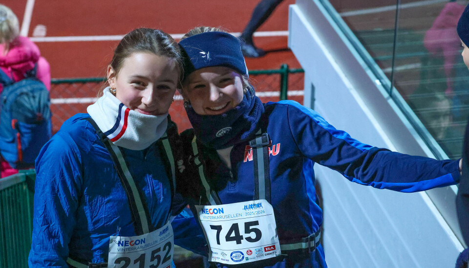Eva Skagseth Bringe og Ingrid Frost Traaholt er klare for start på Vinterkarusellen.