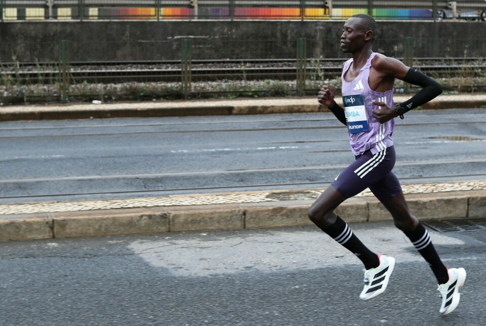 Zablon Chumba fra Kenya vant maratonløpet på 2.07.11.