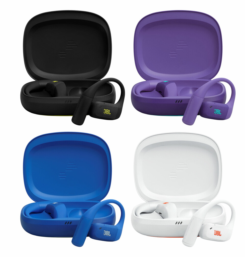 JBL Endurance Zone finnes i flere ulike fargekombinasjoner.