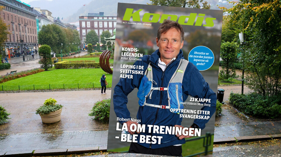 Robert Næss forteller i det nye Kondis-nummeret hva som gav han et skikkelig formløft