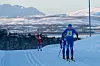 Erik Mathisen fra Tromsø Skiklubb tok en overlegen seier på 42 km, med seiersmargin på nesten åtte minutter.