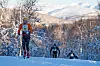 Det ble nydelige forhold for deltakerne på Tromsø Skimaraton lørdag 7. februar. Her er Kristian Johansen fra If Kilkameratene underveis på sin 42 kilometer.