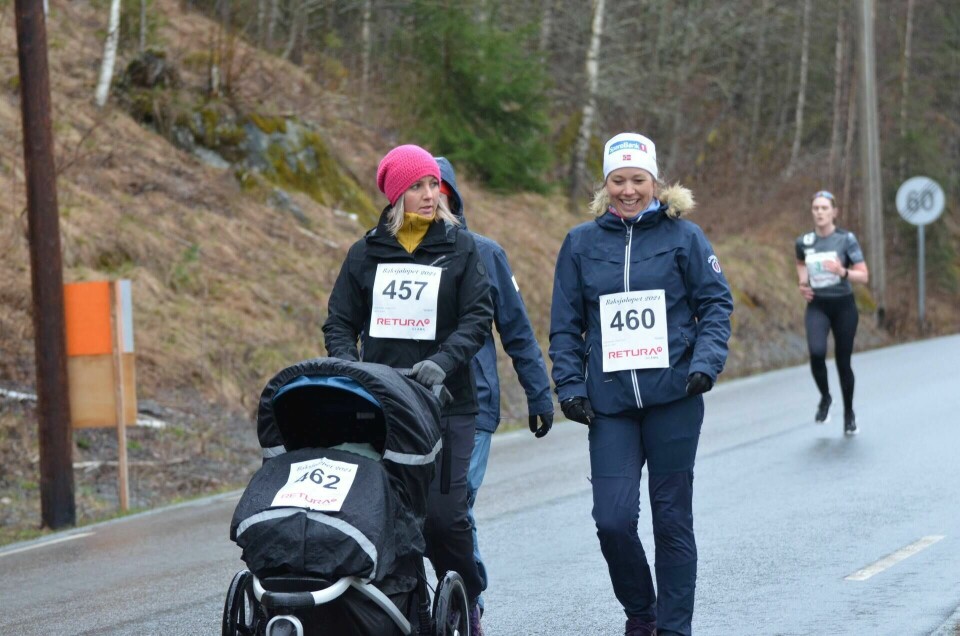 I Baksjøløpet har også barnevognene startnummer - og det har sin grunn…. (Foto: Janne Slorafoss)